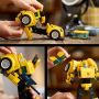 LEGO Icons 10338 Transformers Bumblebee Robotfiguur voor volwassenen Voertuig - Thumbnail 5