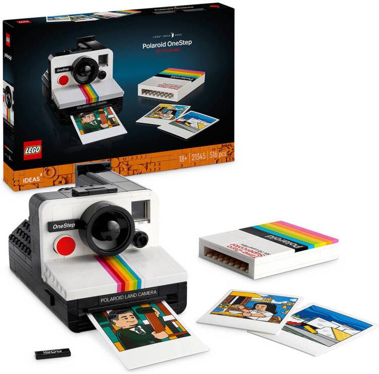 LEGO IDEAS Polaroid OneStep SX-70 camera 21345