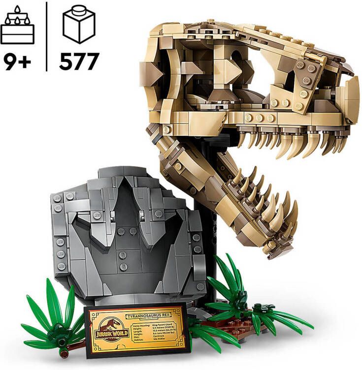 LEGO Jurassic World Dinosaurusfossielen: T. rex schedel 76964