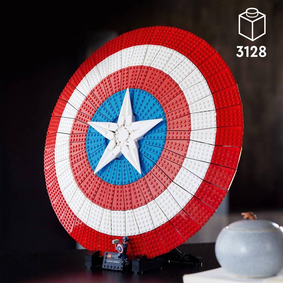 LEGO Marvel Avengers Het schild van Captain America 76262