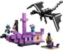 LEGO Minecraft 21264 De draak en het Enderschip Op videogames geïnspireerde set - Thumbnail 3