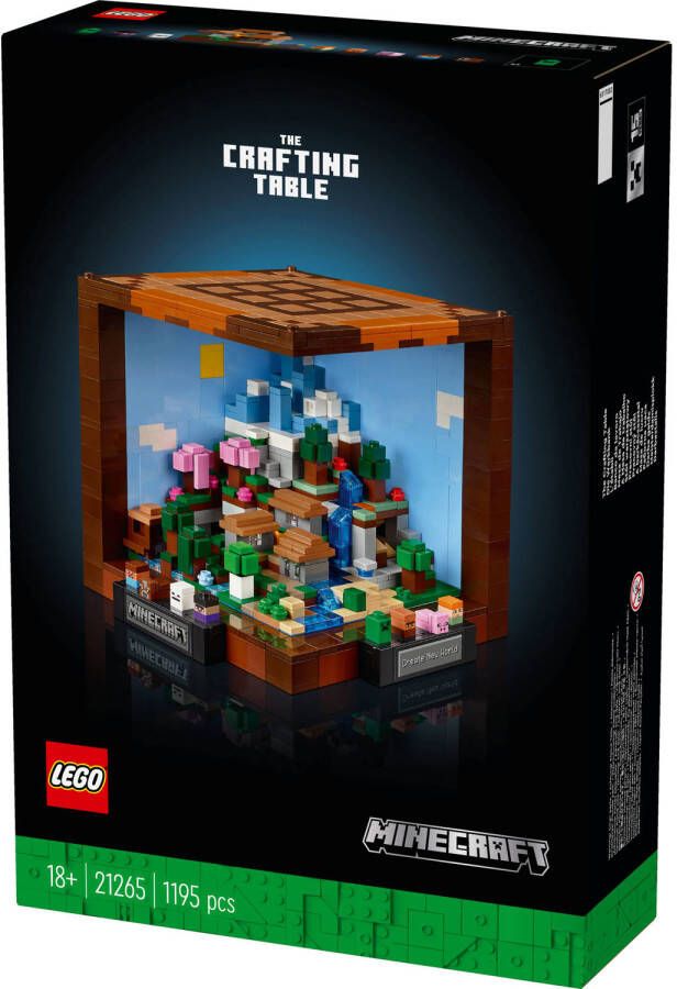 LEGO Minecraft De werkbank voor volwassenen 21265 Minecraft