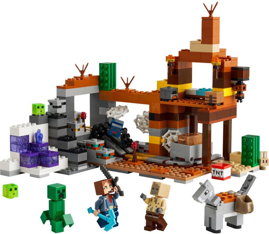 LEGO Minecraft De woestenijmijnschacht 21263