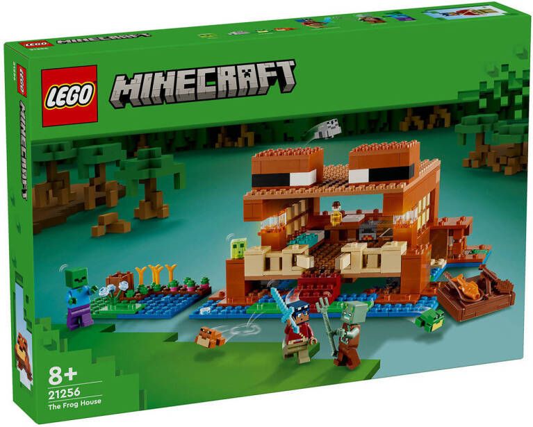 LEGO Minecraft Het kikkerhuis 21256