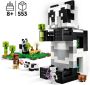 LEGO Minecraft Het Panda Huis Speelgoed Set met Dieren 21245 - Thumbnail 3
