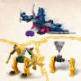 LEGO Ninjago Arins strijdmecha Ninja Speelgoed Set met Vliegtuig en Actiefiguur 71804 - Thumbnail 4