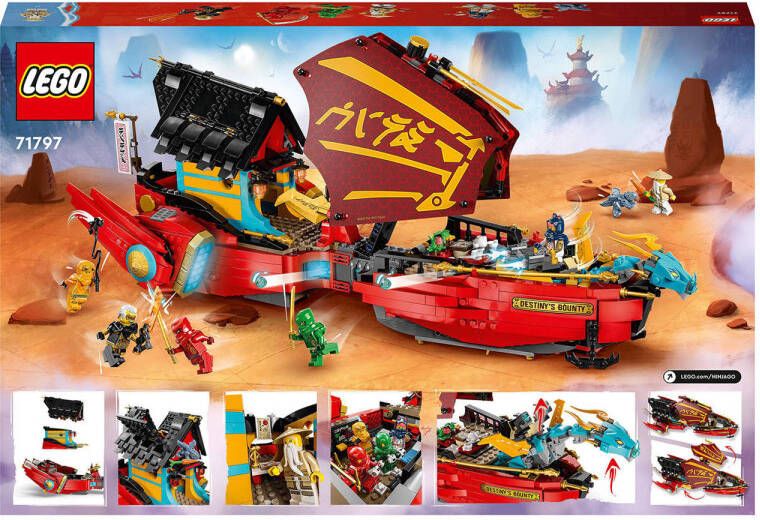 LEGO Ninjago Destiny's Bounty race tegen de klok 71797