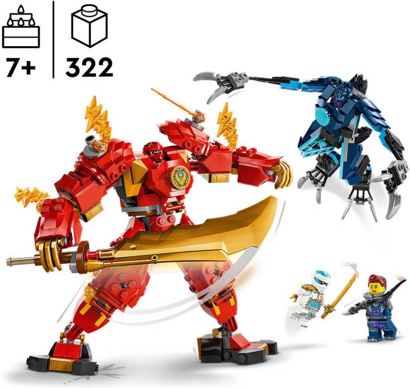 LEGO Ninjago Kai's elementaire vuurmecha 71808