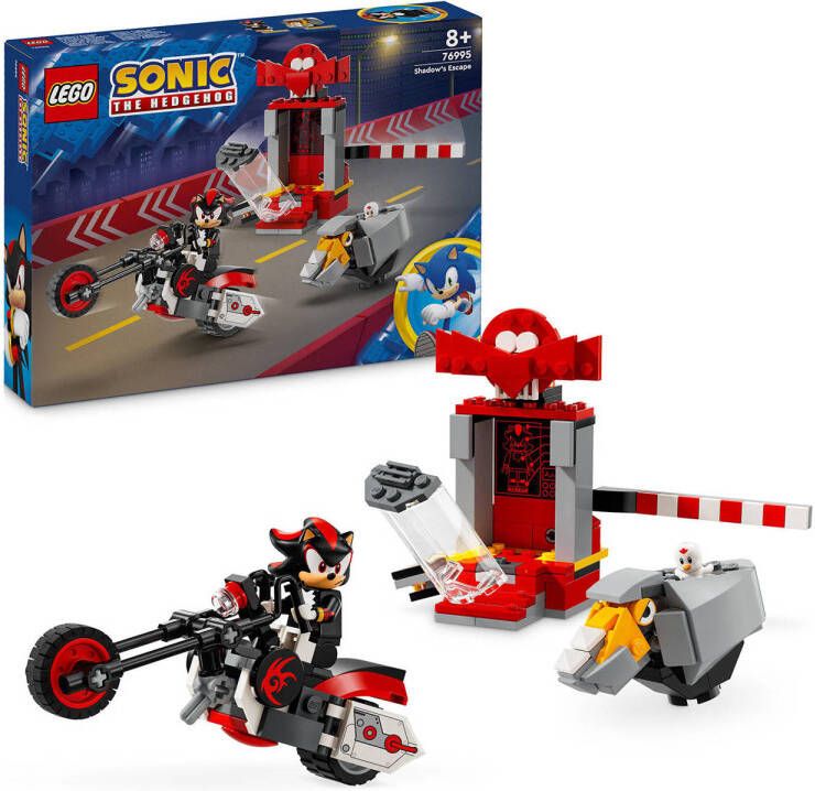 LEGO Sonic the Hedgehog Shadow the Hedgehog ontsnapping 76995