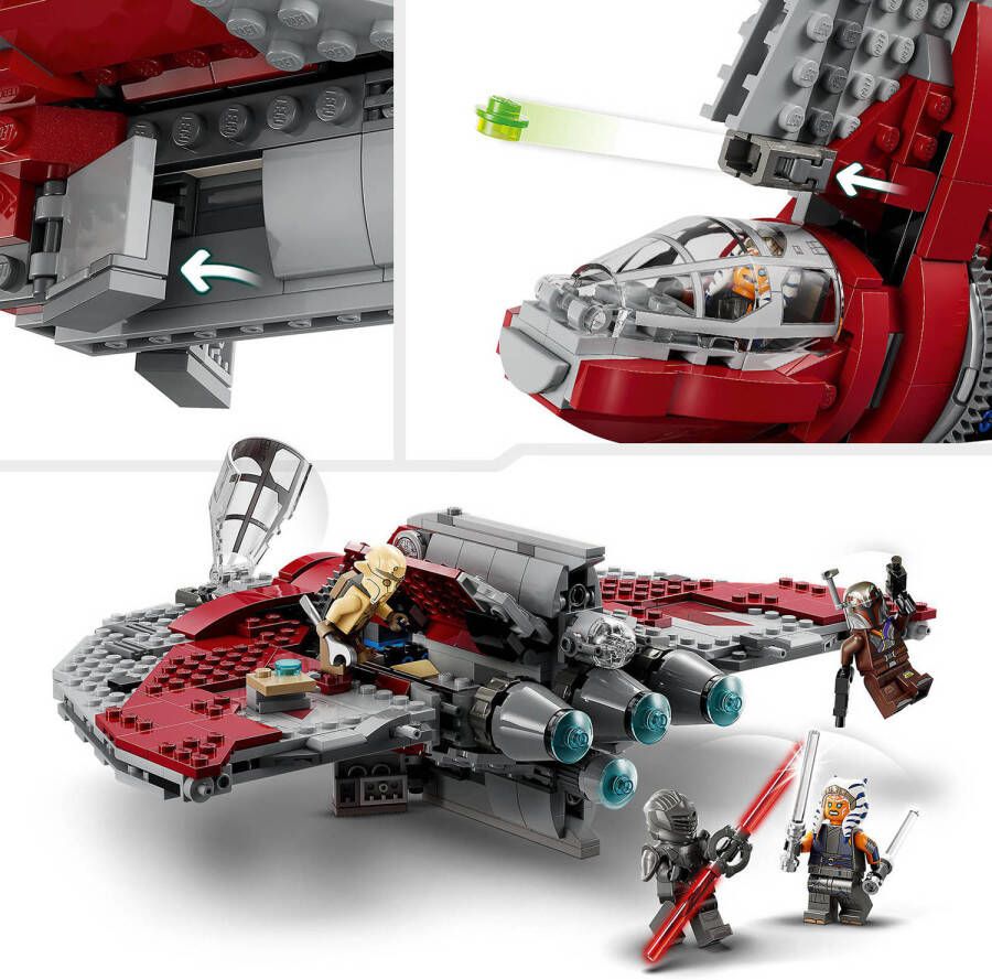LEGO Star Wars Ahsoka Tano's T-6 Jedi shuttle 75362