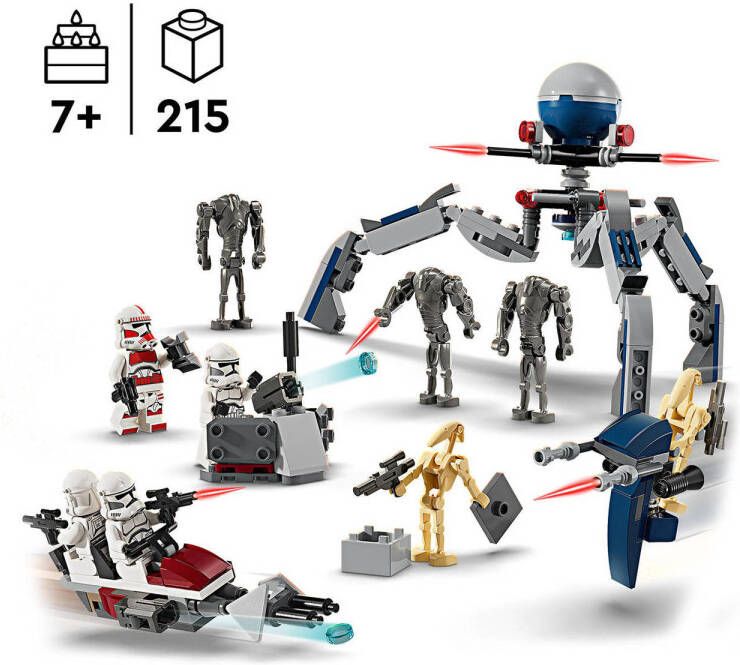 LEGO Star Wars Clone Trooper & Battle Droid Battle Pack 75372