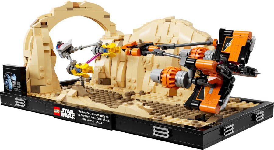 LEGO Star Wars Mos Espa Podrace diorama The Phantom Menace Bouwpakket voor Volwassenen 75380