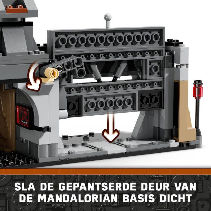 LEGO Star Wars The Mandalorian Paz Vizsla en Moff Gideon duel Bouwpakket voor Kinderen 75386