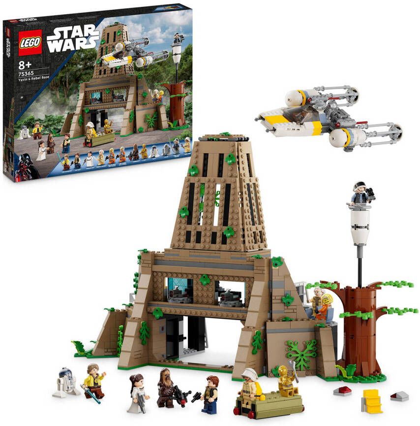 LEGO Star Wars Rebellenbasis op Yavin 4 75365