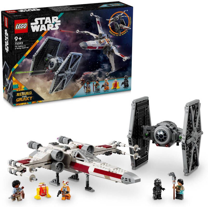 LEGO Star Wars TIE Fighter en X-wing combi set 75393 Star Wars TM