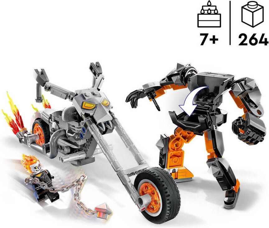 LEGO Super Heroes Ghost Rider Mech & motor 76245