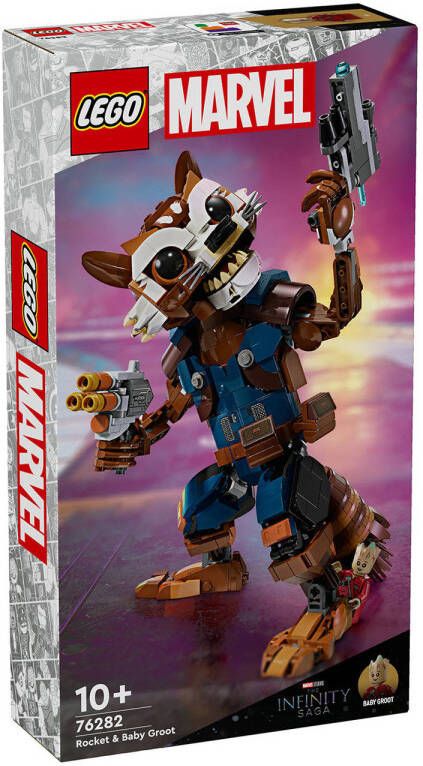 LEGO Super Heroes Rocket en Baby Groot 76282