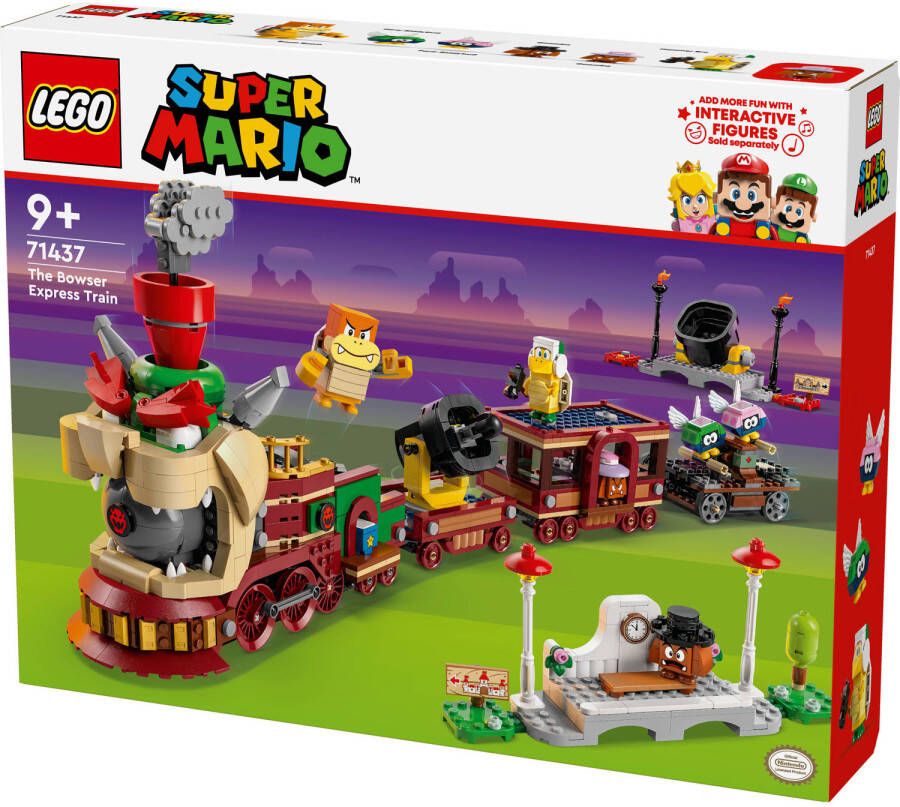 LEGO Super Mario De Bowser Exprestrein speelset 71437 Super Mario