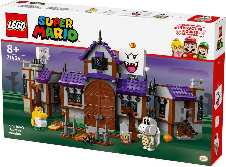 LEGO Super Mario King Boo's spookhuis Speelgoed voor Kinderen 71436