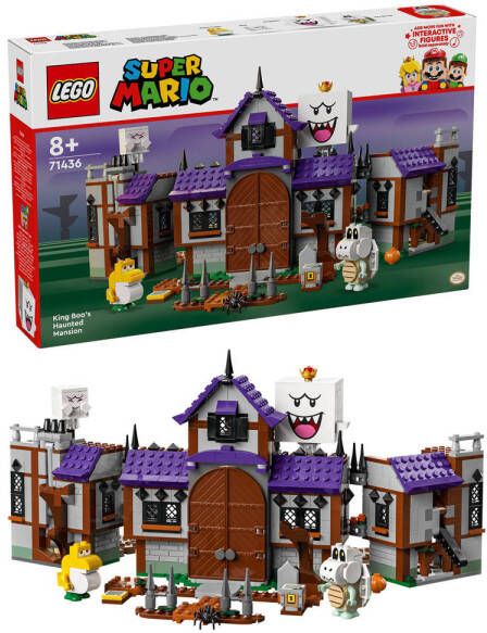 LEGO Super Mario King Boo's spookhuis Speelgoed voor Kinderen 71436