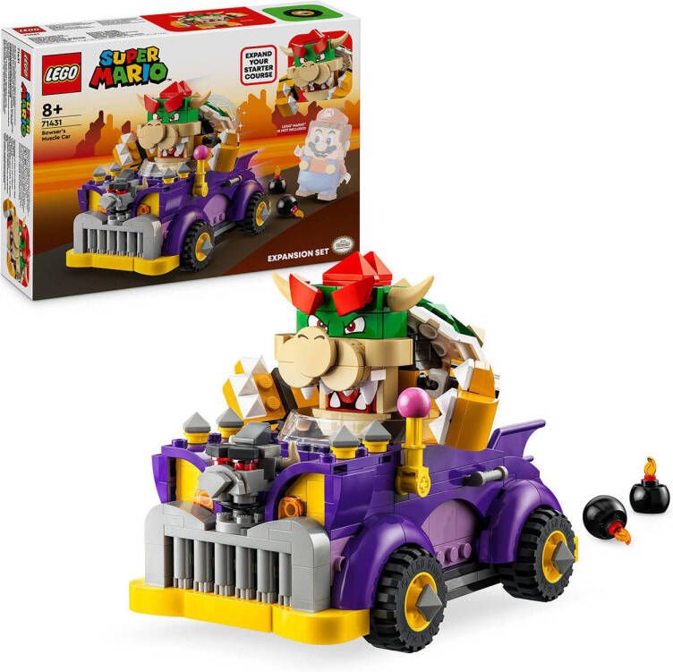 LEGO Super Mario Uitbreidingsset: Bowsers bolide 71431