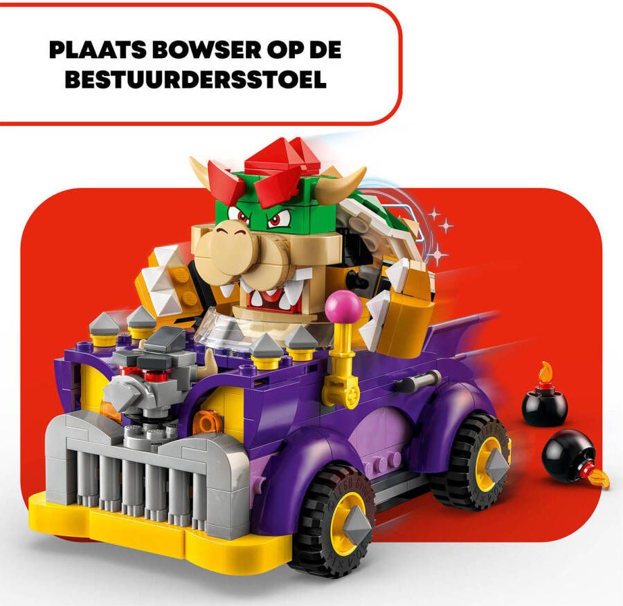 LEGO Super Mario Uitbreidingsset: Bowsers bolide 71431