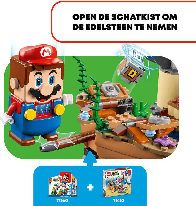 LEGO Super Mario Uitbreidingsset: Dorries gezonken scheepswrak 71432