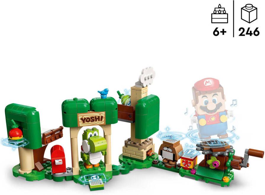 LEGO Super Mario Uitbreidingsset: Yoshi s cadeauhuisje 71406