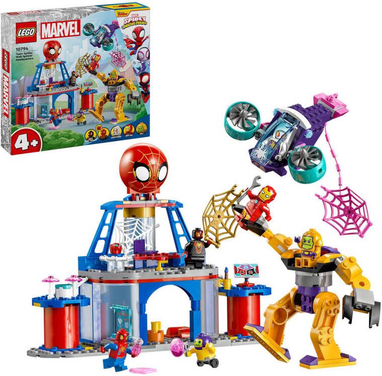 LEGO Team Spidey webspinner hoofdkwartier 10794