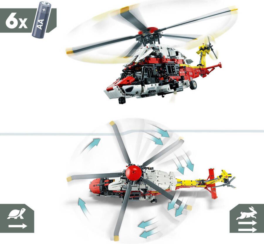 LEGO Technic Airbus H175 Reddingshelikopter 42145