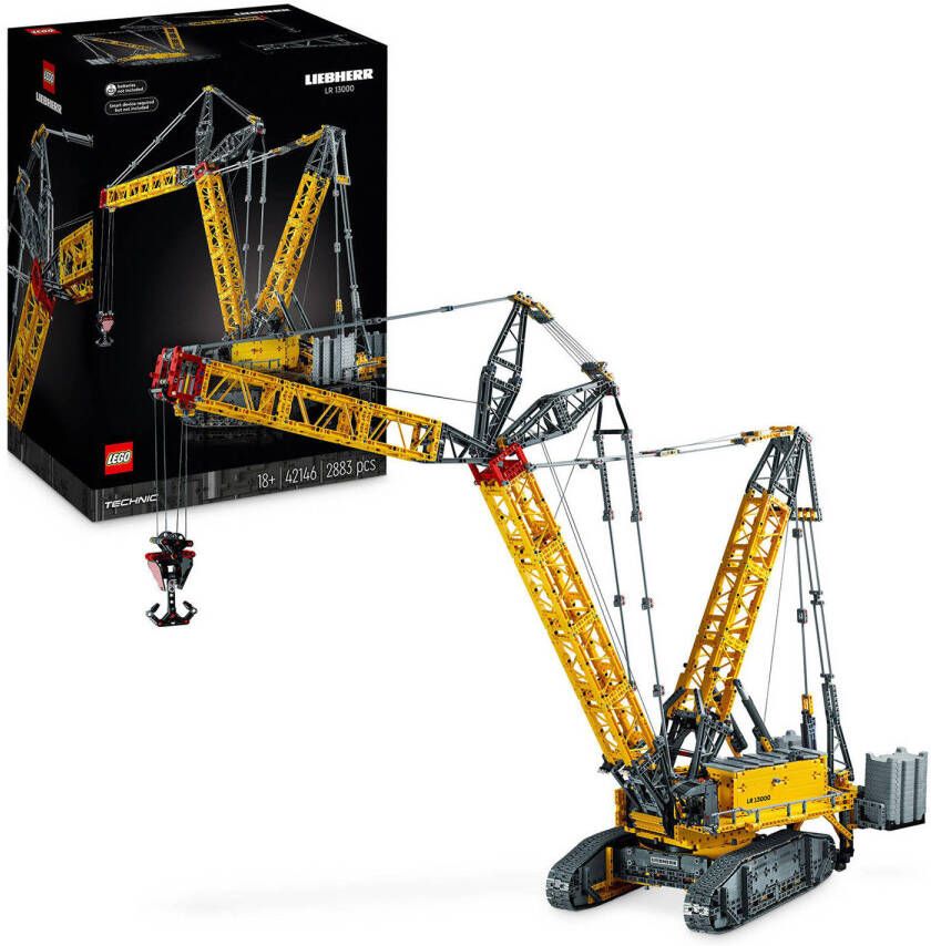 LEGO Technic Liebherr Rupsbandkraan LR 13000 31142