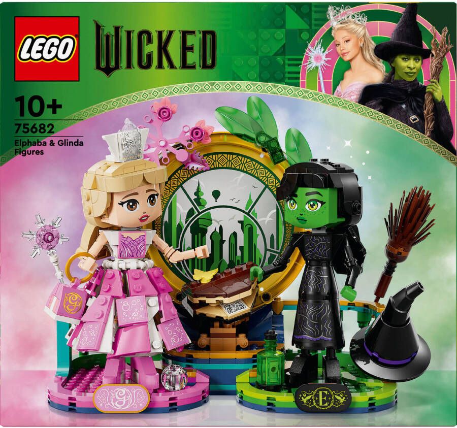 LEGO Wicked Elphaba en Glinda figuren 75682