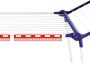 Leifheit droogrek pegasus 150 solid slim 15 m drooglengte wit blauw rood - Thumbnail 4