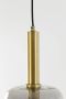 Light & Living Lekar brons rookglas hanglamp (Hoogte: 52 cm) - Thumbnail 3