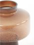 Light & Living Vaas Trasmon Bruin Glas Bruin 42x24x24cm (hxbxd) - Thumbnail 2