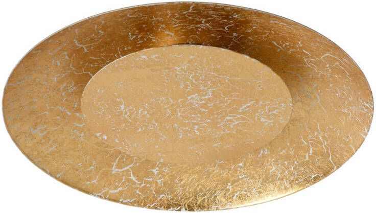 Lucide FOSKAL Plafonnière Ø34 5 cm LED 1x12W 2700K Messing