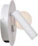 Lucide MATIZ Bedlamp Wandlamp Ø 16 5 cm LED 3000K Met USB oplaadpunt Wit - Thumbnail 3