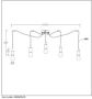 Lucide Hanglamp Fix Multiple Zwart 5xe27 - Thumbnail 3