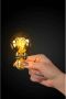 Lucide A60 Filament lamp Ø 6 cm LED Dimb. E27 1x5W 2200K Amber - Thumbnail 2