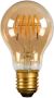 Lucide A60 Filament lamp Ø 6 cm LED Dimb. E27 1x5W 2200K Amber - Thumbnail 3