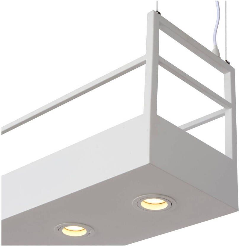 Lucide MIRAVELLE Hanglamp 6xGU10 Wit