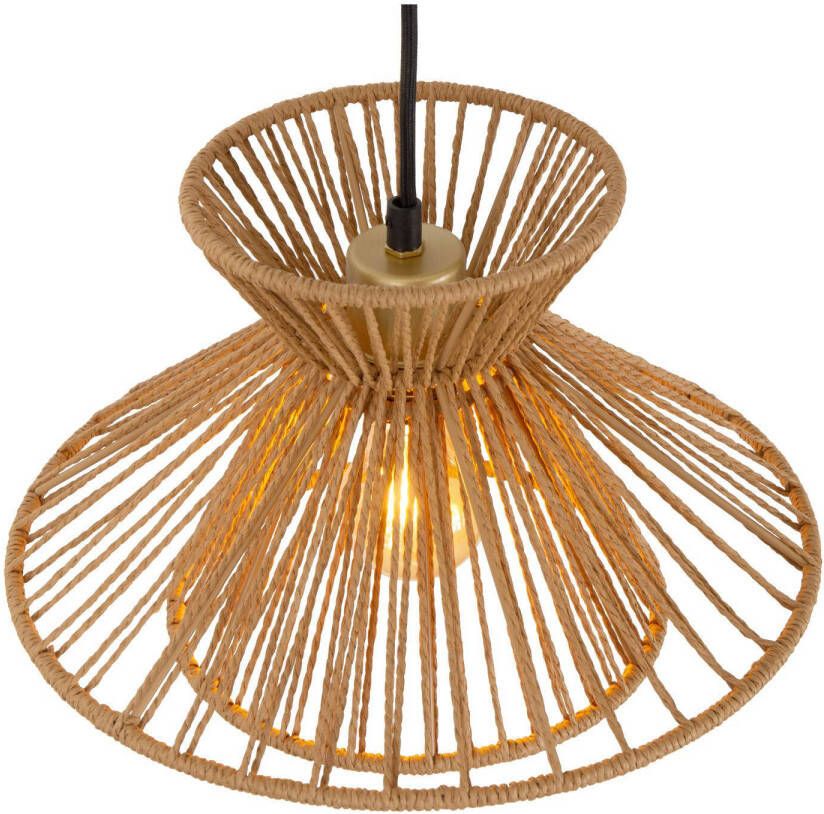 Lucide TASMAN Hanglamp 3xE27 Naturel