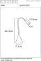 LUCIDE Bureaulamp Zozy Wit Ø11 5cm Led Dimbaar 3w - Thumbnail 3