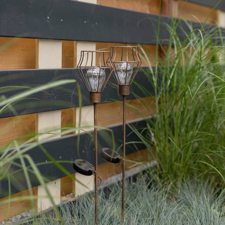 Luxform solar sticklight Pentagon (set van 2) Solar