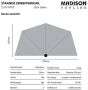 Madison Balkonparasol Sun Wave 300x150 cm lichtgrijs - Thumbnail 4