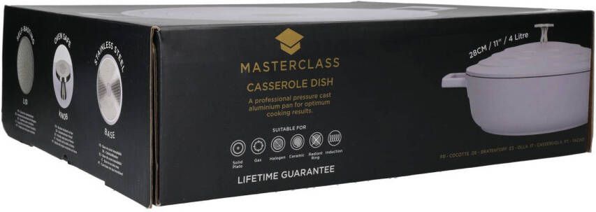 MasterClass gietaluminium braadpan (Ø28 cm) (4L) (lichtgewicht)