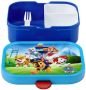 Mepal lunchbox Campus – Broodtrommel met vakjes voor kinderen – Geschikt voor 4 boterhammen – Paw Patrol Pups - Thumbnail 3