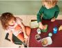 Mepal lunchbox Campus – Broodtrommel met vakjes voor kinderen – Geschikt voor 4 boterhammen – Leopard - Thumbnail 2