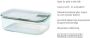 Mepal – Glazen vershouddoos EasyClip – Glazen schaal met deksel en kliksluiting – Geschikt voor de magnetron stoomoven oven koelkast & vriezer – Luchtdicht & lekvrij 450 ml – Nordic sage - Thumbnail 3