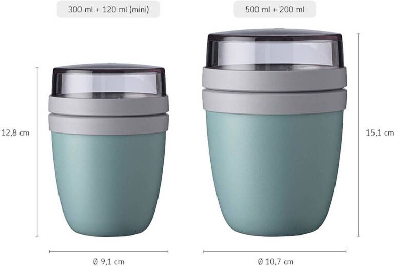 Mepal Ellipse lunchpot (500 + 200 ml)